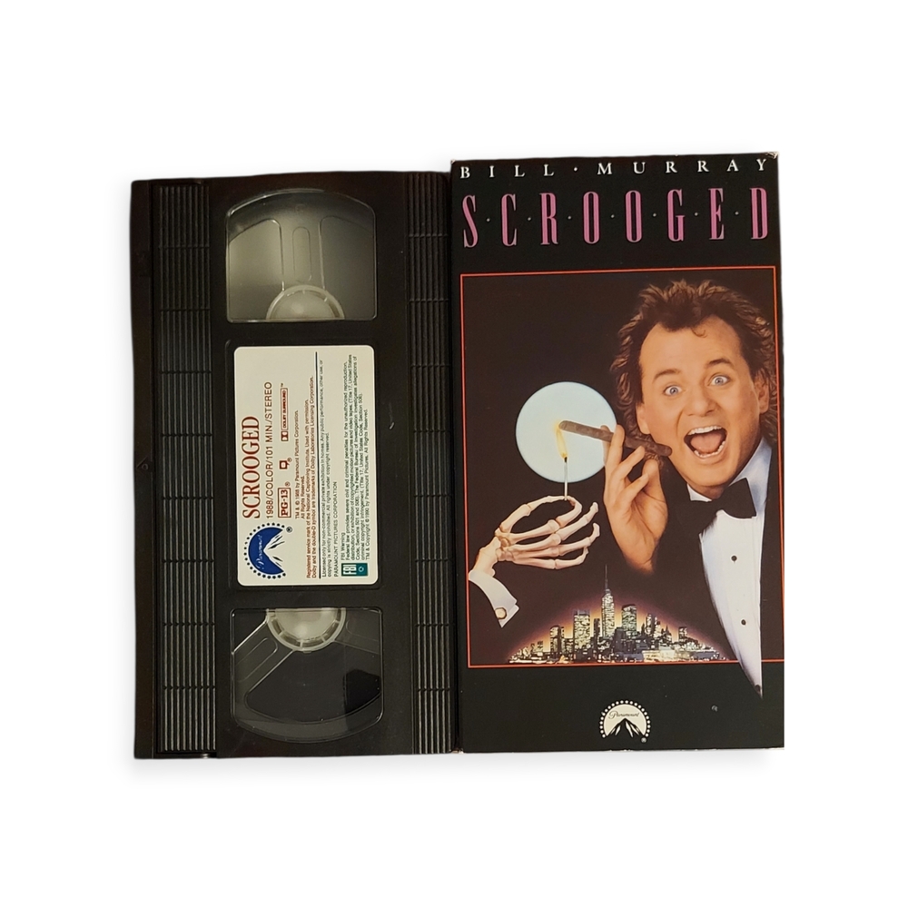 Scrooged VHS